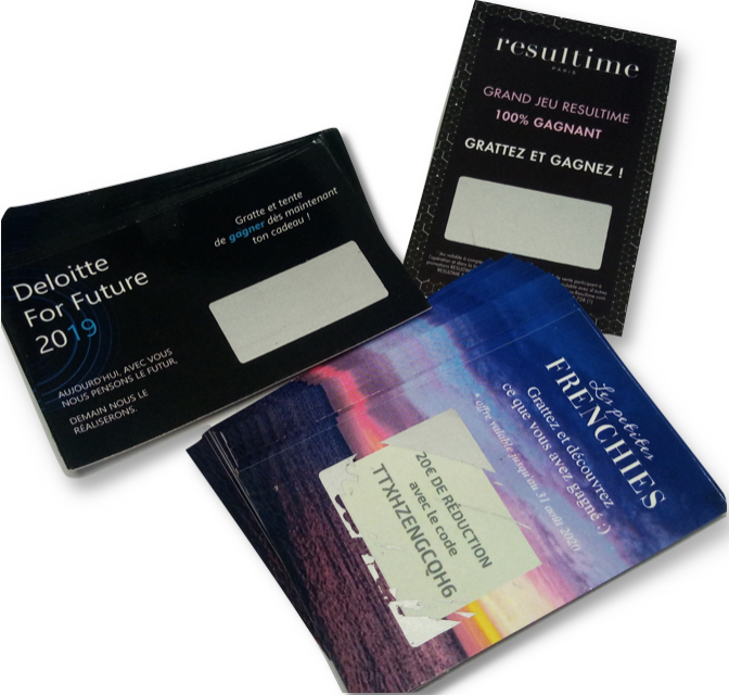 A promoção comercial tornou-se cada vez mais popular nos últimos anos nas empresas. O objetivo é tão simples quanto preciso: impulsionar o tráfego para o site de vendas, com o objetivo de aumentar significativamente o faturamento da empresa em questão. Alcançar esse objetivo requer a implementação de promoções eficazes, estratégicas e, acima de tudo, originais, capazes de atrair a atenção do máximo de pessoas possível. Se você está sem inspiração nesse sentido, pense em experimentar o bilhete de raspadinha personalizado!